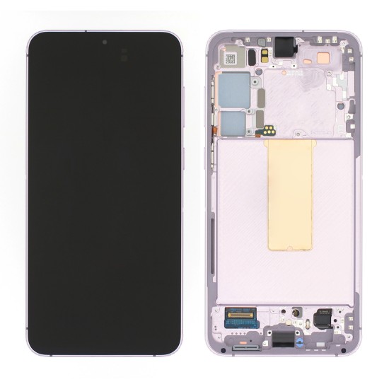 Touch+Display+Frame Samsung Galaxy S23 5g 2023/S911 Service Pack Lavender Touch+Display+Frame Samsung Galaxy S23 5g 2023/S911 Service Pack Lavender